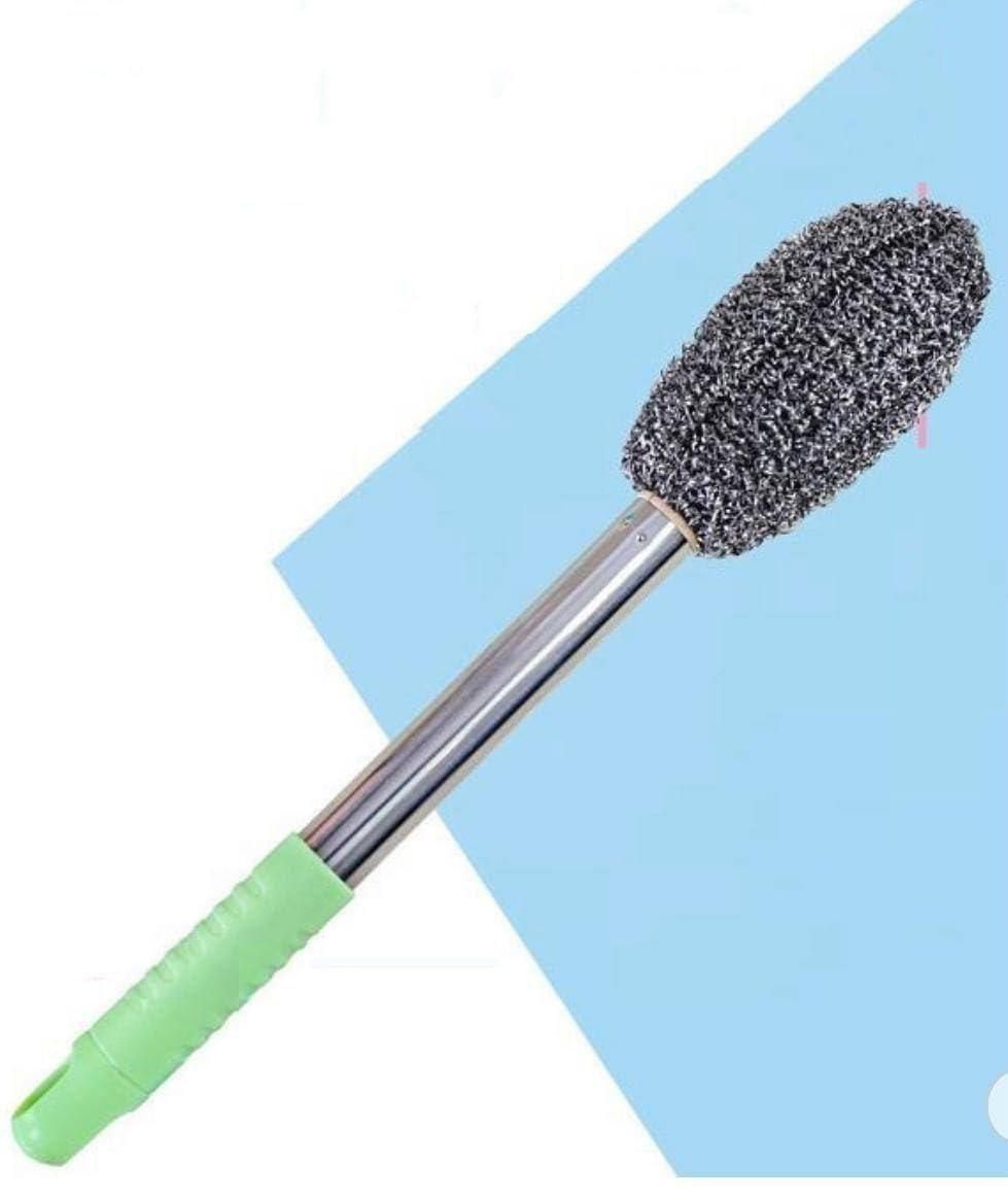 Bottle Jar Toilet Cleaner Brush Scrubber Combo