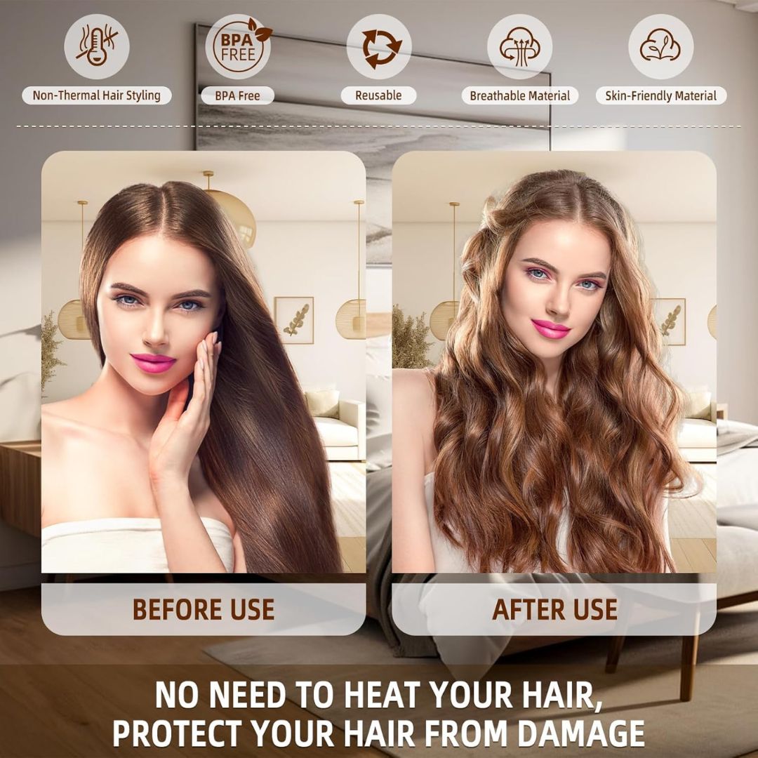 Heatless Curling Rods with Hooks (Buy 1 Get 2 Free)