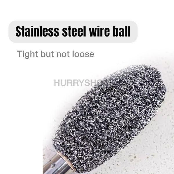 Bottle Jar Toilet Cleaner Brush Scrubber Combo