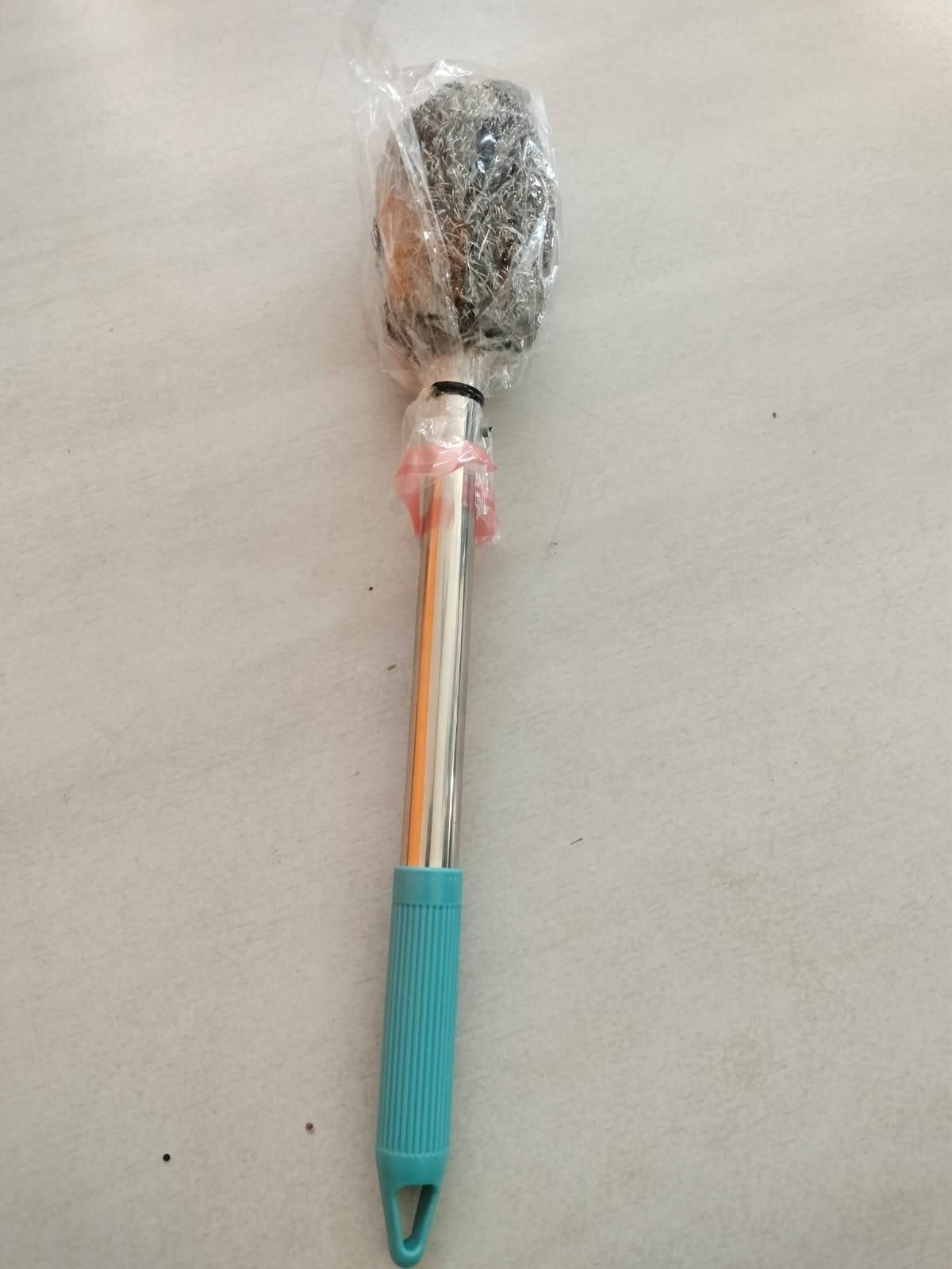 Bottle Jar Toilet Cleaner Brush Scrubber Combo
