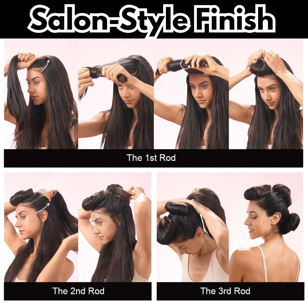 Heatless Curling Rods with Hooks (Buy 1 Get 2 Free)