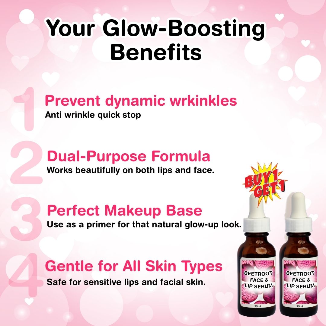 Beetroot Face & Lip Serum (BUY 1 GET 1 FREE)