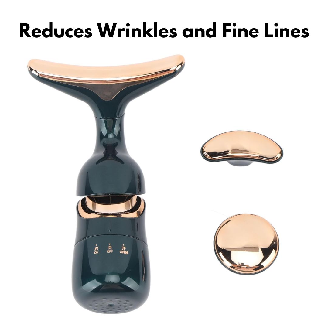 2 In 1 Anti-Wrinkles  Facial Massager For Skin Care