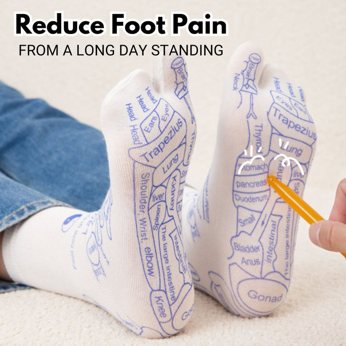 Intelligent Reflexology Socks (Free Acupressure Device)